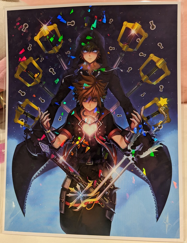 KINGDOM HEARTS Sora & Roxas print - XENVITA's Ko-fi Shop - Ko-fi ️ ...