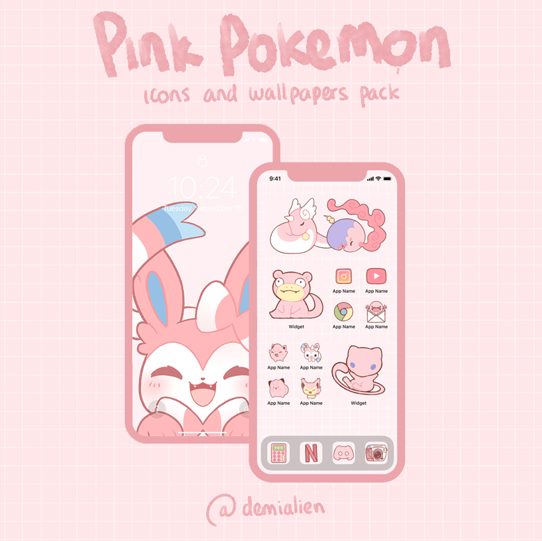 Pokemon, Pokemon Go, pink, wallpaper, hd, cute, background, iPhone