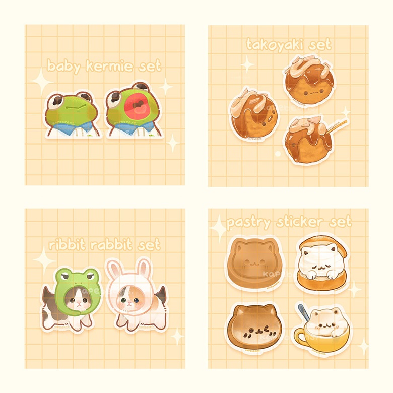 Su the Mochi Frog Stickers - Blububu's Ko-fi Shop - Ko-fi ❤️ Where creators  get support from fans through donations, memberships, shop sales and more!  The original 'Buy Me a Coffee' Page.