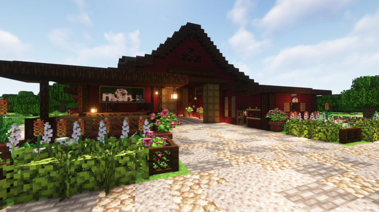 MC Build - Red Dahlia Stables - Asheerah’s Livery's Ko-fi Shop - Ko-fi ...