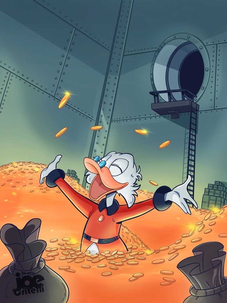 Scrooge McDuck - Joe Critelli Art's Ko-fi Shop - Ko-fi ️ Where creators ...