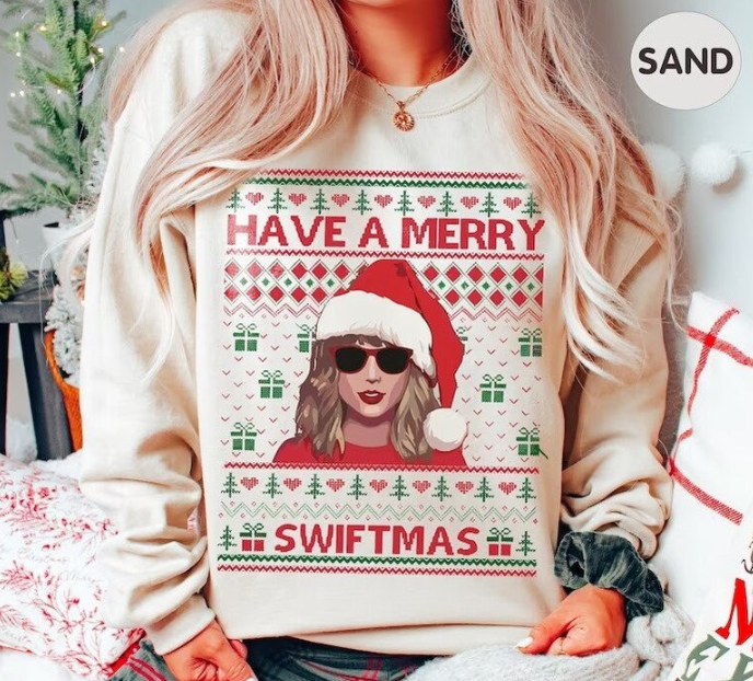 Have A Merry Swiftmas Taylor Swift Fan gifts Swifties 1989 Sweatshirt ...