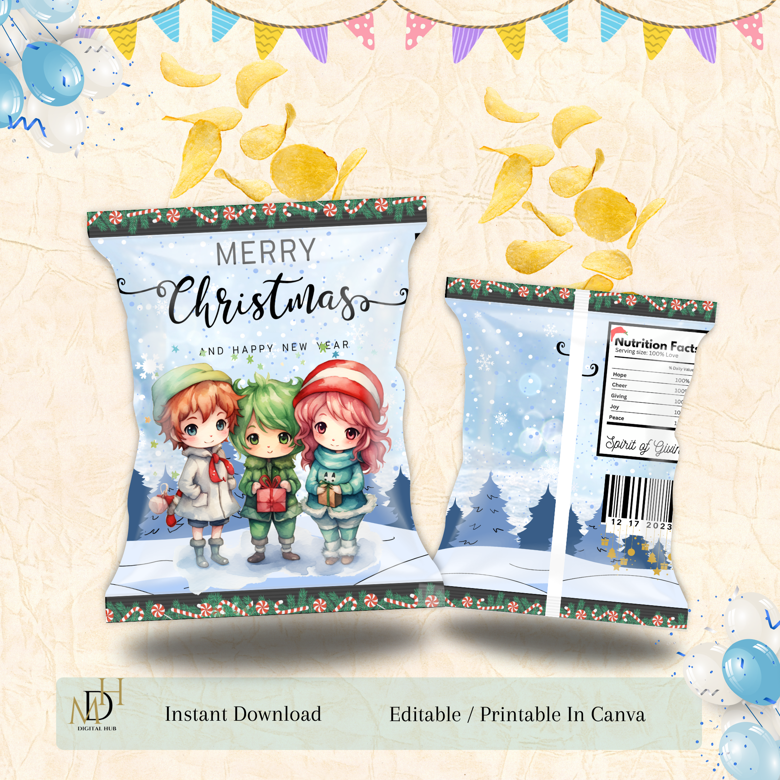 Editable Christmas Chip Bag Template, Custom Christmas Chip bag, Instant Download for Christmas Party Favors & Christening Gift - TemplateCoFinds's Ko-fi Shop - Ko-fi ❤️ Where creators get support from fans through editable-christmas-chip-bag-template-custom-christmas-chip-bag-instant-download-for-christmas-party-favors-christening-gift-templatecofinds-s-ko-fi-shop-ko-fi-where-creators-get-support-from-fans-through