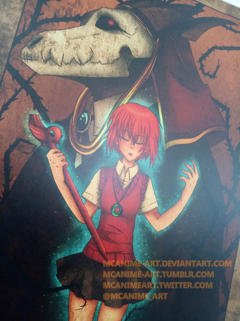 Mahoutsukai no Yome, an art print by fuwa . - INPRNT