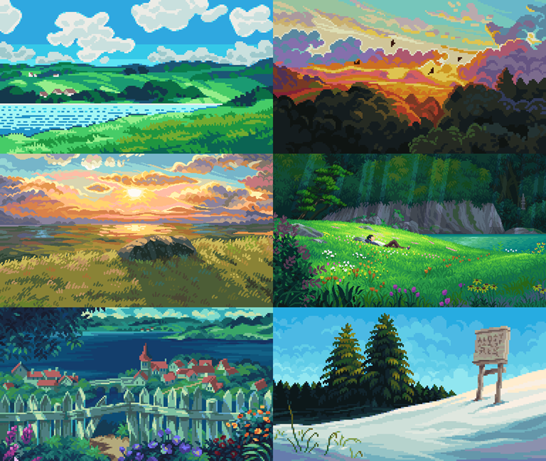 ✨Free✨ Studio Ghibli Pixel Wallpaper Pack - 4K - Tofu's Ko-fi Shop - Ko-fi  ❤️ Where creators get support from fans through donations, memberships,  shop sales and more! The original 'Buy Me