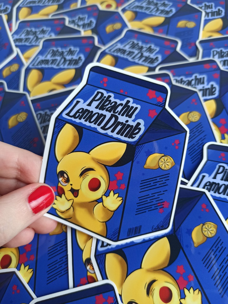 PACK OF 4 !! Pokemon Drink Stickers - enilwe's Ko-fi Shop - Ko-fi ❤️ Where  creators get support from fans through donations, memberships, shop sales  and more! The original 'Buy Me a Coffee' Page.