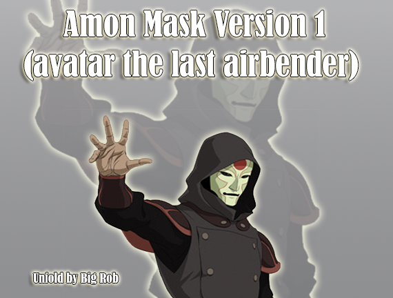Amon Mask Version 1 (avatar the last airbender - - Big Rob's Ko-fi - Ko-fi Where creators get support from fans through donations, memberships, shop and more! The