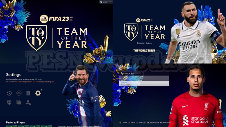 PES 2021 Menu Pack FIFA 23 by PESNewupdate - pesnewupdate's Ko-fi Shop -  Ko-fi ❤️ Where creators get support from fans through donations,  memberships, shop sales and more! The original 'Buy Me