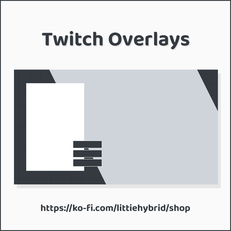 Dark Tropical Stream Overlay Set - Carly Smallbird's Ko-fi Shop