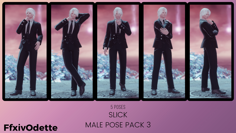 Sexy Male Slick Poses Ffxivodette S Ko Fi Shop Ko Fi Where Creators Get Support