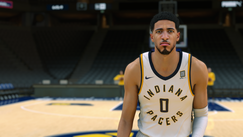 Tyrese Haliburton Cyberface NBA 2K25 [UPDATED] - kirv2k's Ko