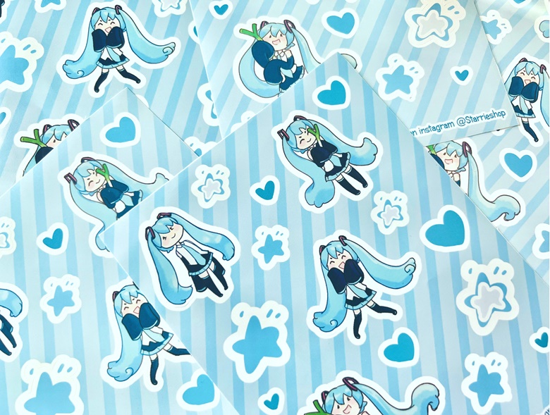 Miku Stickers - Starrie's Ko-fi Shop - Ko-fi ❤️ Where creators get support  from fans through donations, memberships, shop sales and more! The original  'Buy Me a Coffee' Page.