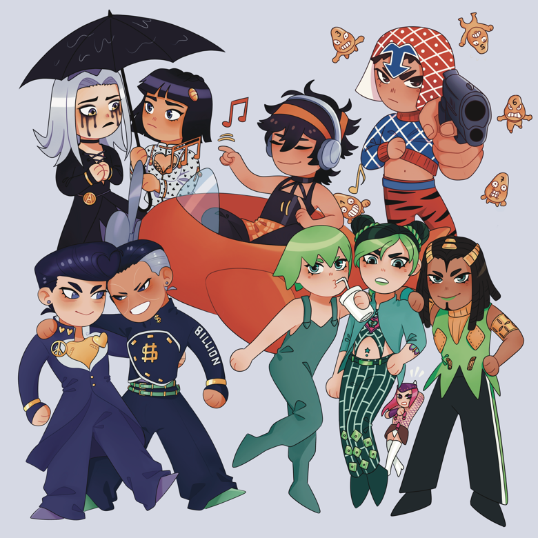 JJBA Keychains - Meline's Ko-fi Shop - Ko-fi ️ Where creators get ...