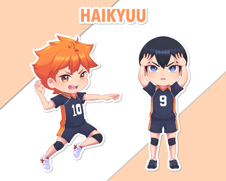 Haikyuu Sticker  Buy Haikyuu Sticker Online India