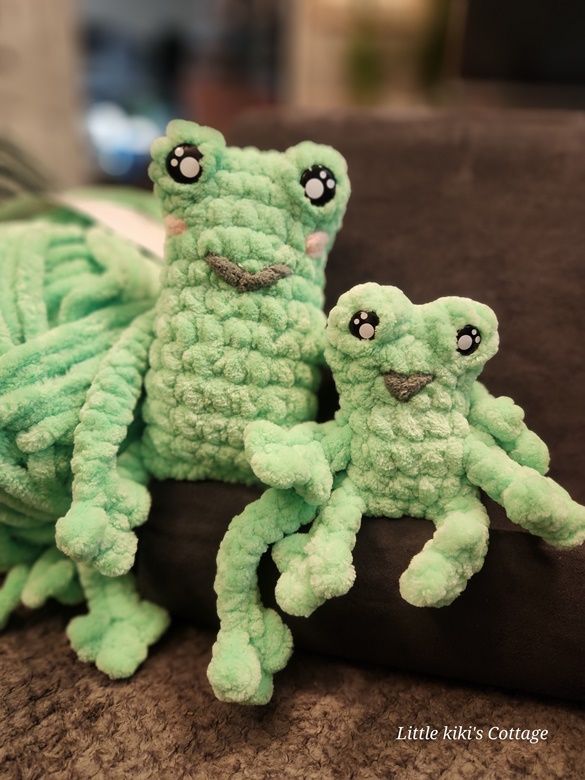 Leggy Frog Plushies, Leggy Frog Plush, Amigurumi Frog For Sale