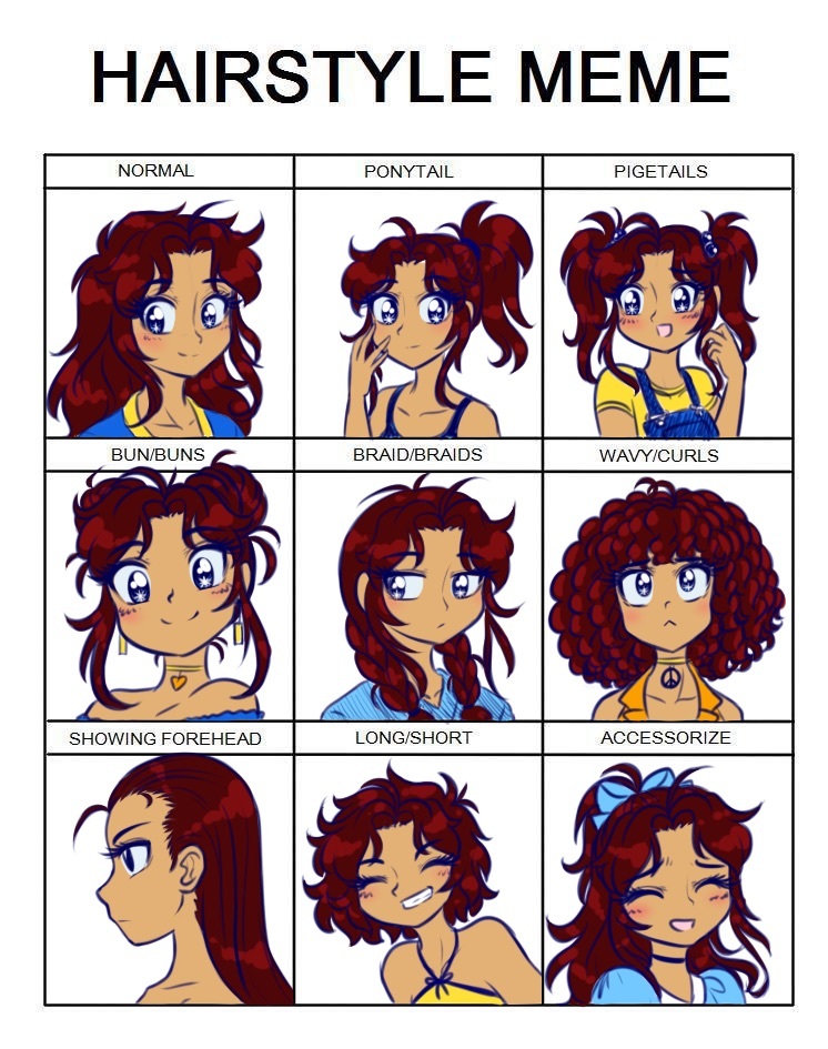 Nephele hairstyle meme - Ko-fi ️ Where creators get support from fans ...