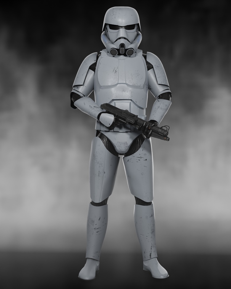 TK Trooper CGI Model - The Bad Batch (8K) - CommanderPrime's Ko-fi Shop