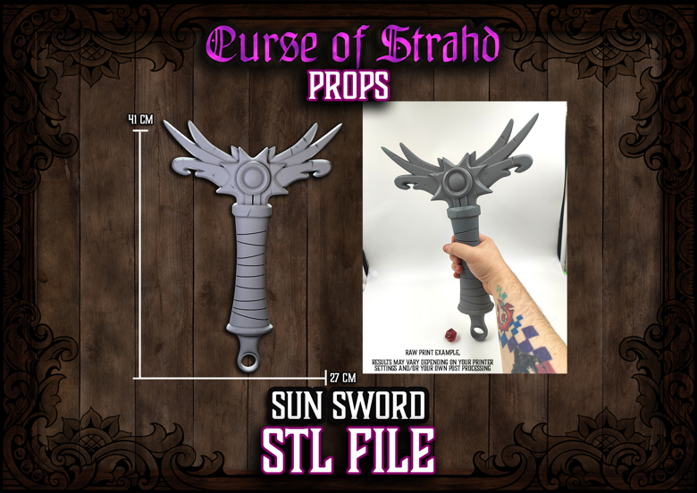 Curse of Strahd 3D Printable Props (STL FILES) - Printotheque's Ko-fi ...