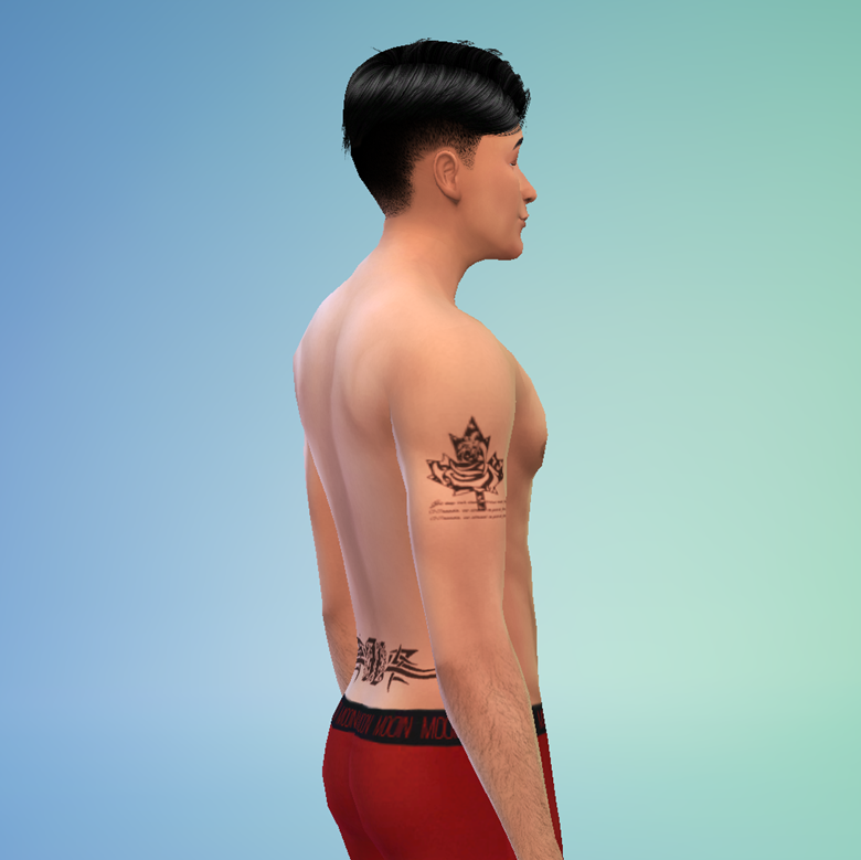 Sims 3 MODS Male tattoo set by FURNS on DeviantArt