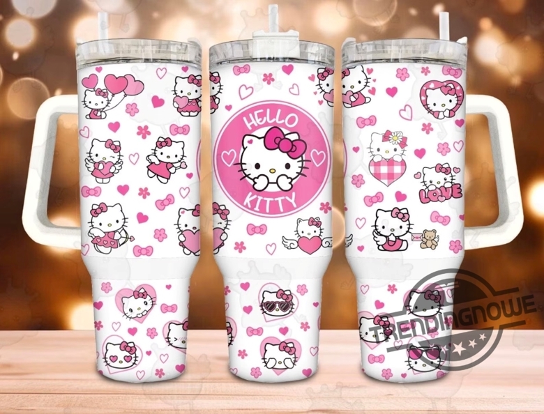 Hello Kitty Stanley Cup Hello Kitty Stanley Tumbler Gift For Lovers Ma