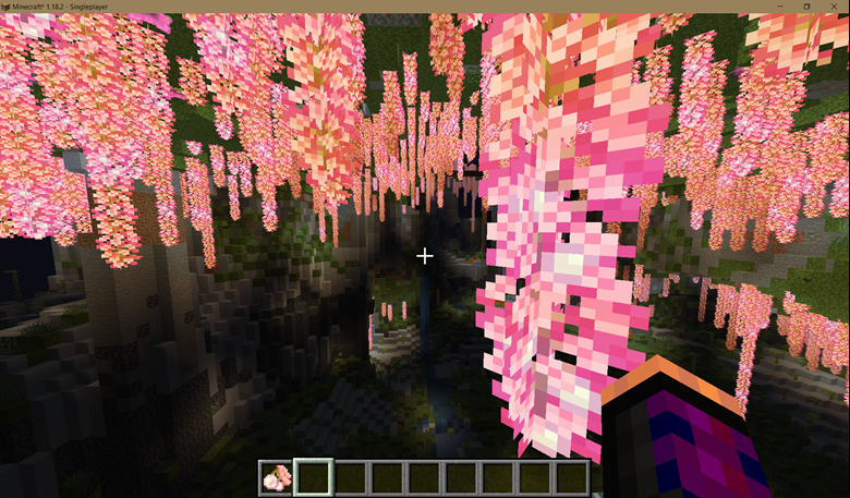 Wisteria Cave Vines Resource Pack For Minecraft Java Edition 118 Endcants Ko Fi Shop Ko Fi 6067