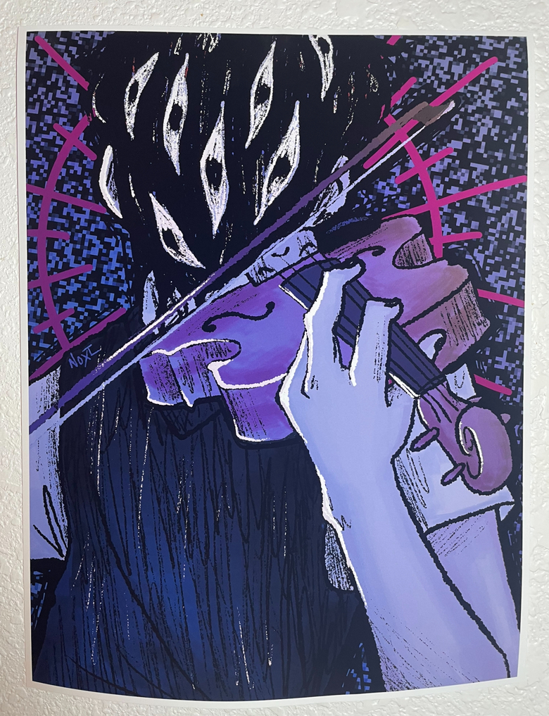 Omori Violin Print - Noxi's Ko-fi Shop - Ko-fi ️ Where creators get ...