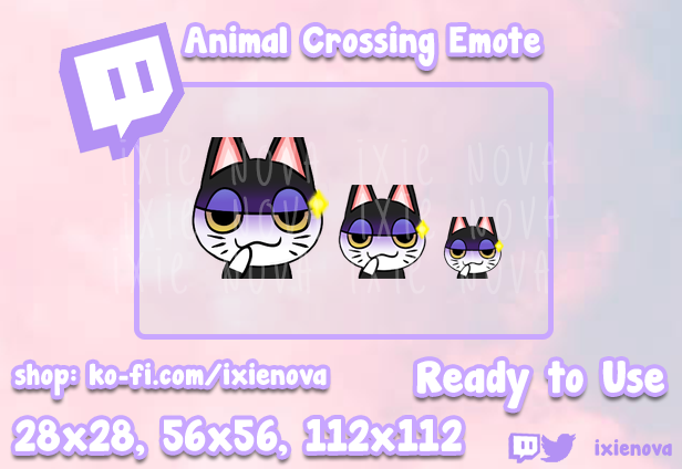 P2U Animal Crossing Emote【Punchy Mischief】 - Ixie's Ko-fi Shop - Ko-fi ...