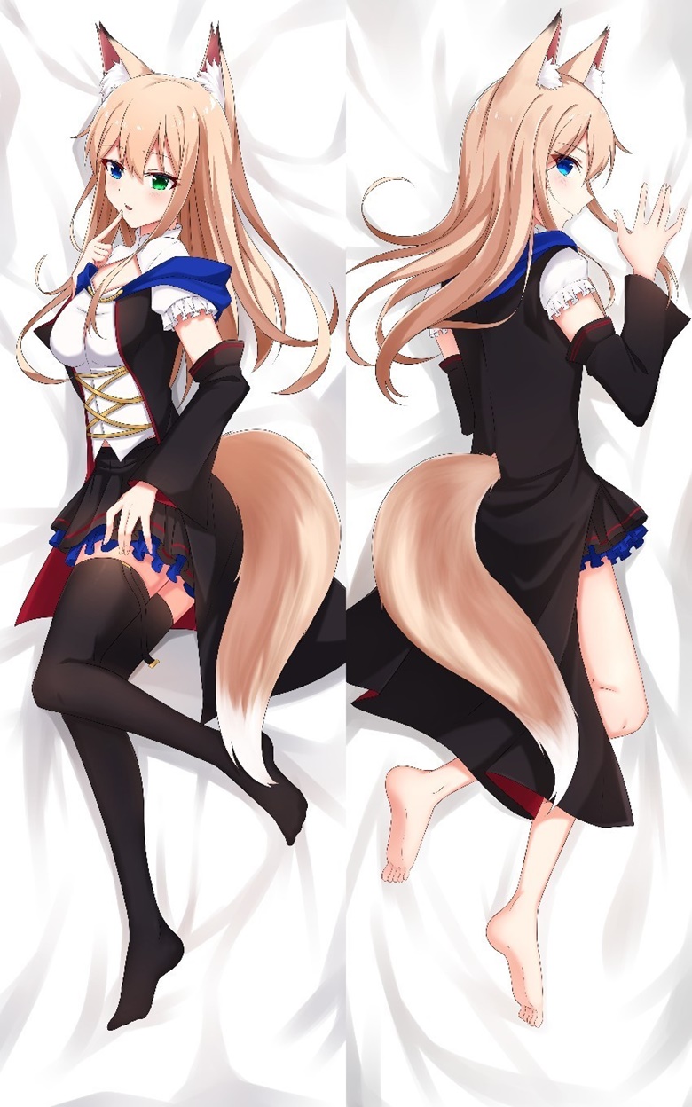 Fox girl outlet body pillow