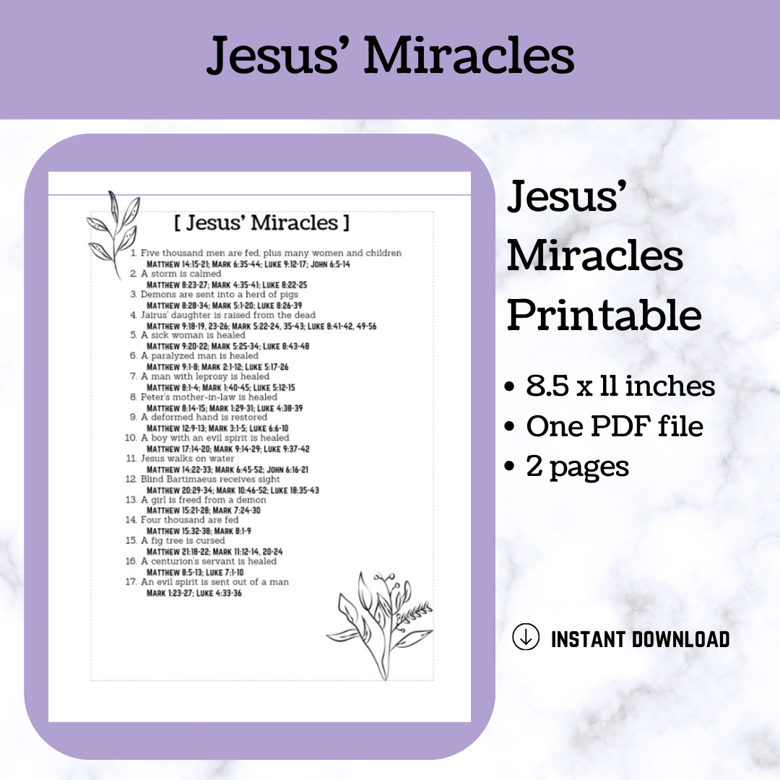 jesus-miracles-printable-8-5x11-inches-infinitelychelle-s-ko-fi-shop-ko-fi-where-creators-get-support-from-fans-through-donations-memberships-shop-sales-and-more-the-original-buy-me-a-coffee-page