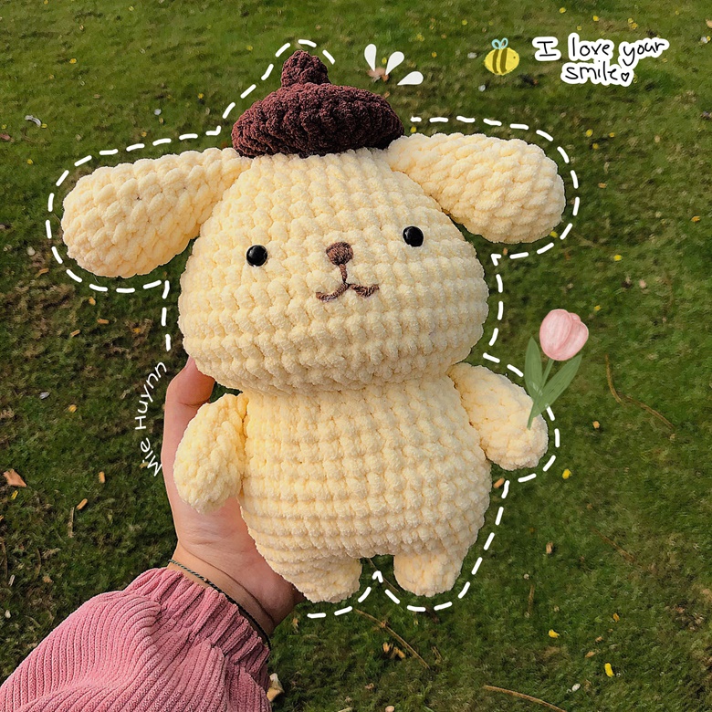 Pompompurin (pdf pattern) - MieHuynn's Ko-fi Shop - Ko-fi ️ Where ...