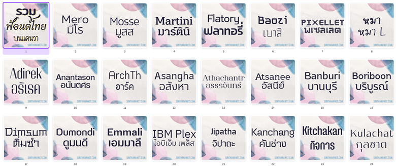 Thai Fonts on Canva - Sun Thanawit's Ko-fi Shop - Ko-fi ️ Where ...