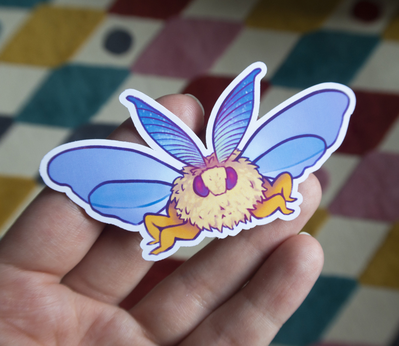 Sticker - Papillon Empereur - Netali_Julie's Ko-fi Shop