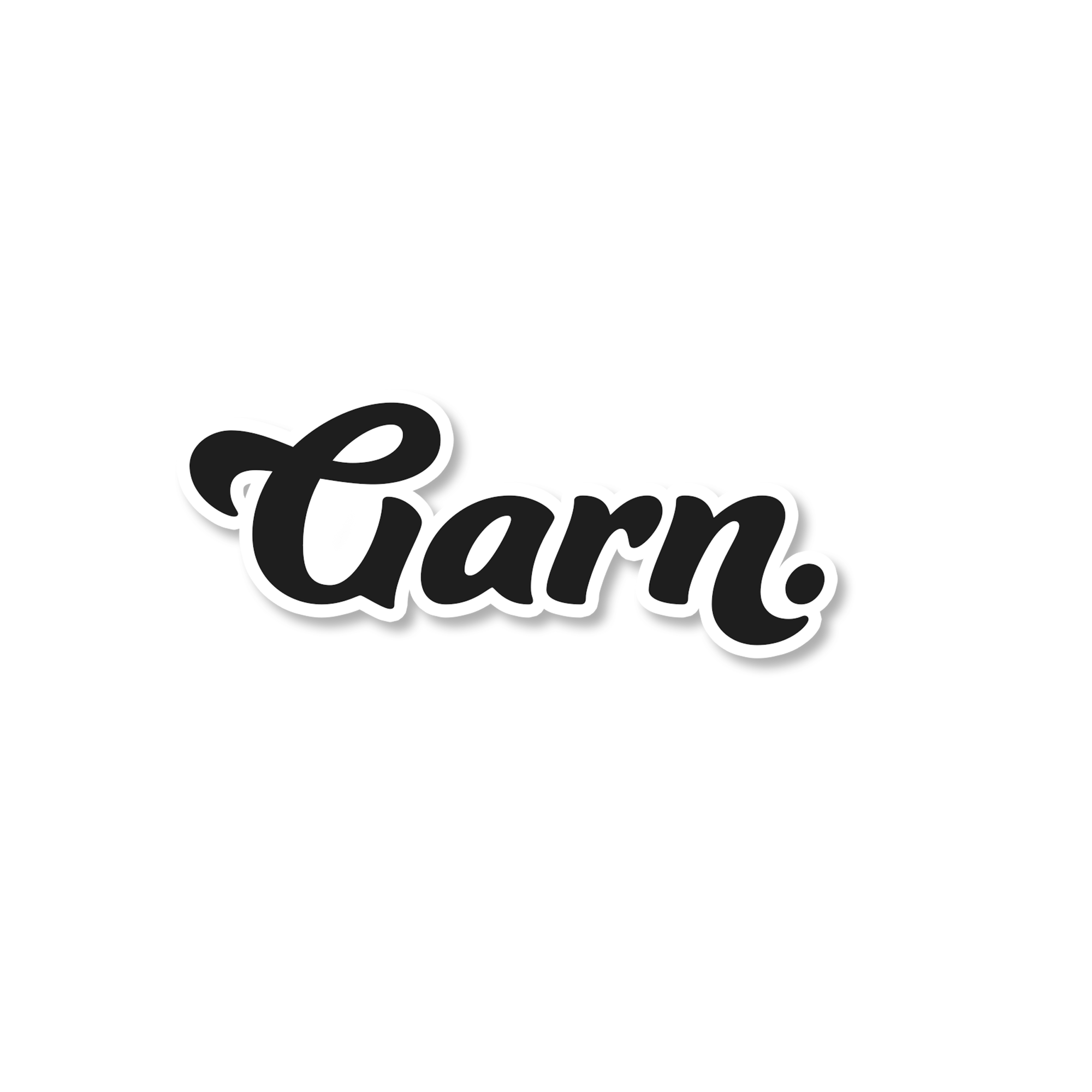 Official Garn Logo Sticker! - Garn Comedys Ko-fi Shop - Ko-fi ❤️ Where  creators get support from fans through donations, memberships, shop sales  and more! The original Buy Me a Coffee Page.