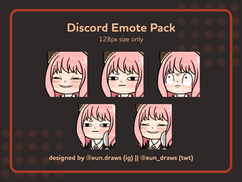 Anya Emojis for Discord & Slack - Discord Emoji