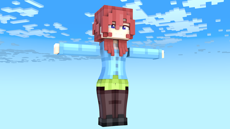 nakano Minecraft Skin