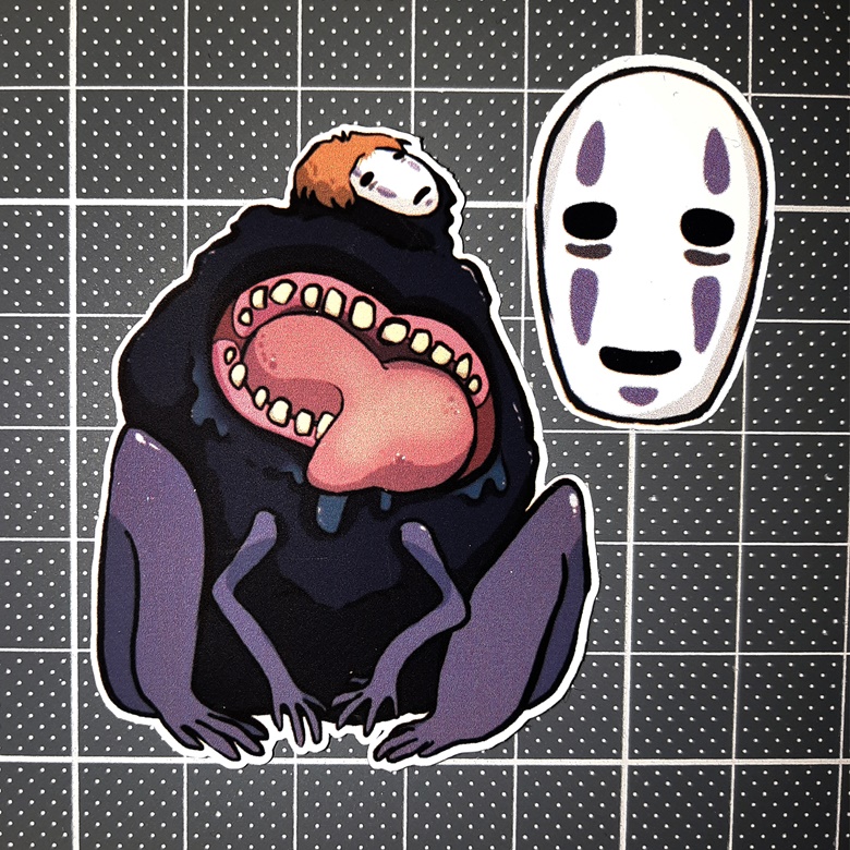 Ghibli "Spirited Away" Fanart Sticker - Zusuriki 's Ko-fi Shop - Ko-fi ...