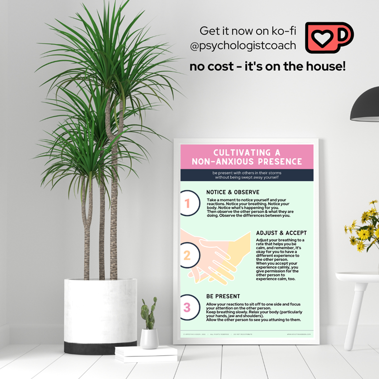 non-anxious-presence-poster-pink-and-blue-krystyna-kidson-s-ko-fi