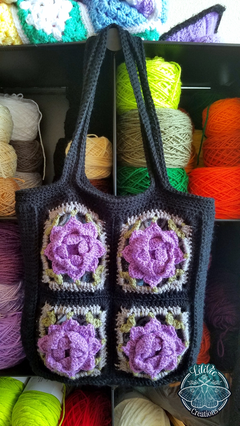 Half Moon Handmade Crochet Bag with PU Handle - China Handmdae Bag and  Corchet Bag price | Made-in-China.com