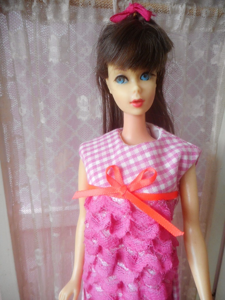 Barbie JE hot pink lace dress Japanese Exclusive inspired reproduction-no  doll - Small Favors Customs's Ko-fi Shop