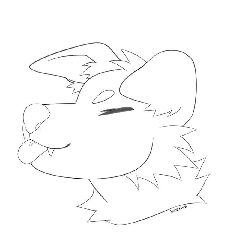 FTU Headshot base (Canine) - funky shark boy 麗's Ko-fi Shop - Ko-fi ️ ...