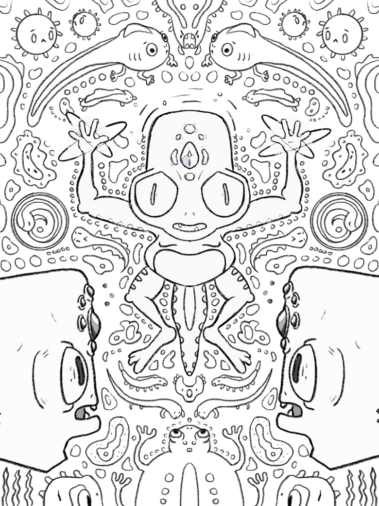 Tommywog Coloring Page - Paynterly's Ko-fi Shop - Ko-fi ️ Where 