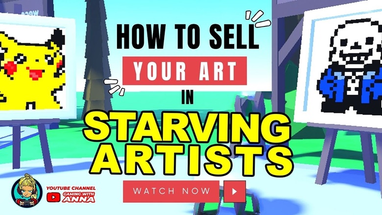 HOW TO MAKE/SELL A SHIRT IN STARVING ARTISTS FOR FREE ROBUX!!! (Roblox) 