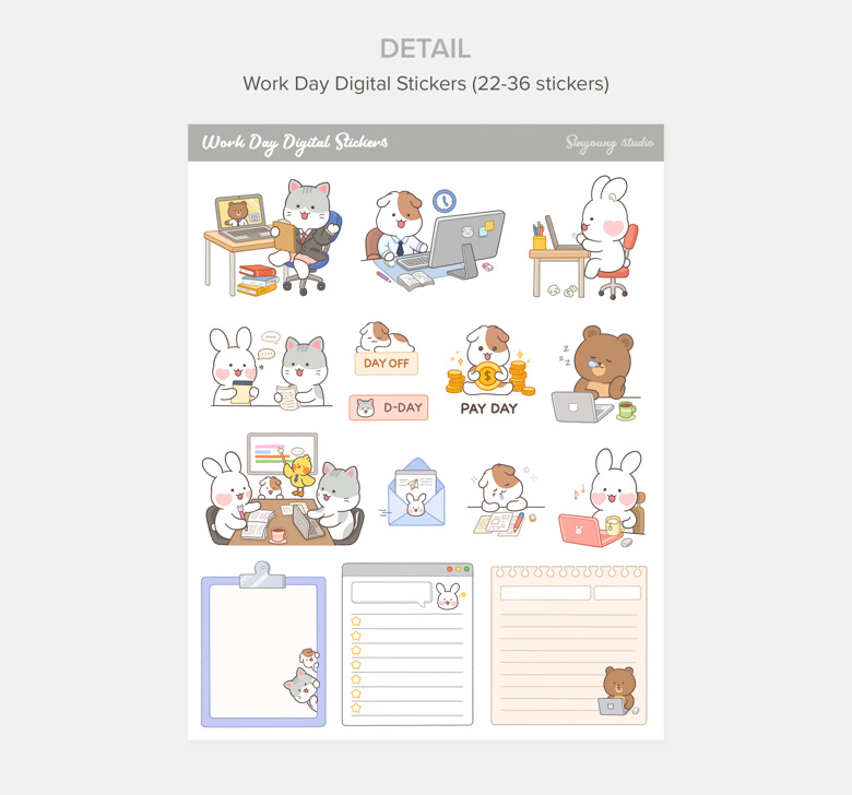 Cozy Days - Sticker Sheet Single Sticker Sheet or Pack of 5 – Cheery Human  Studios, Sticker Sheets 