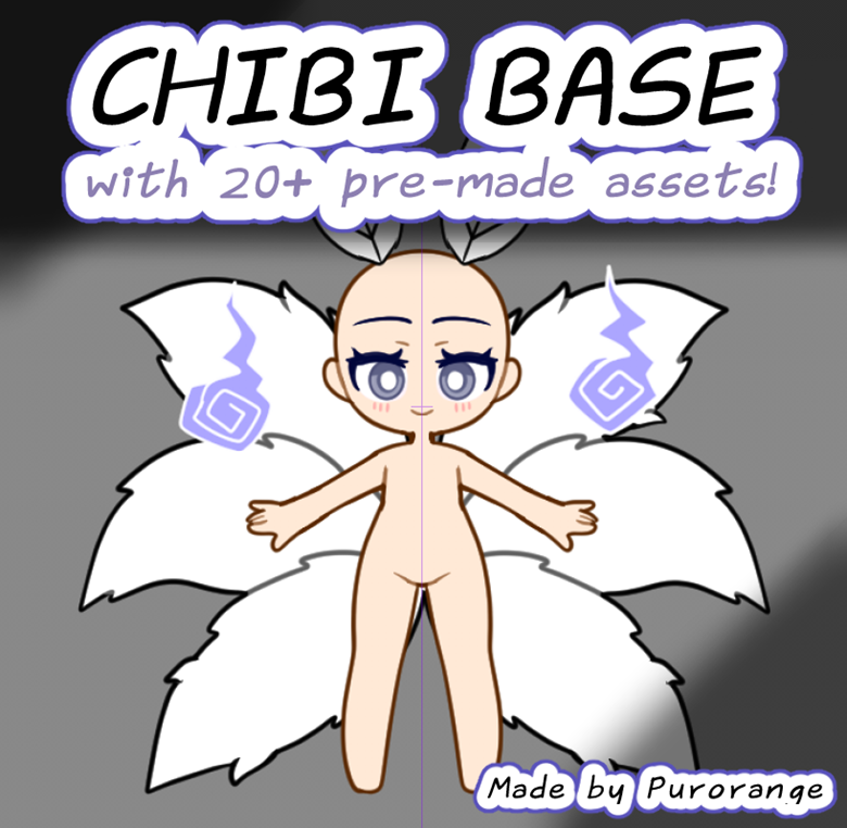 We made a new Gacha Base… ✨ [FREE BASE • IPV & PSD] 