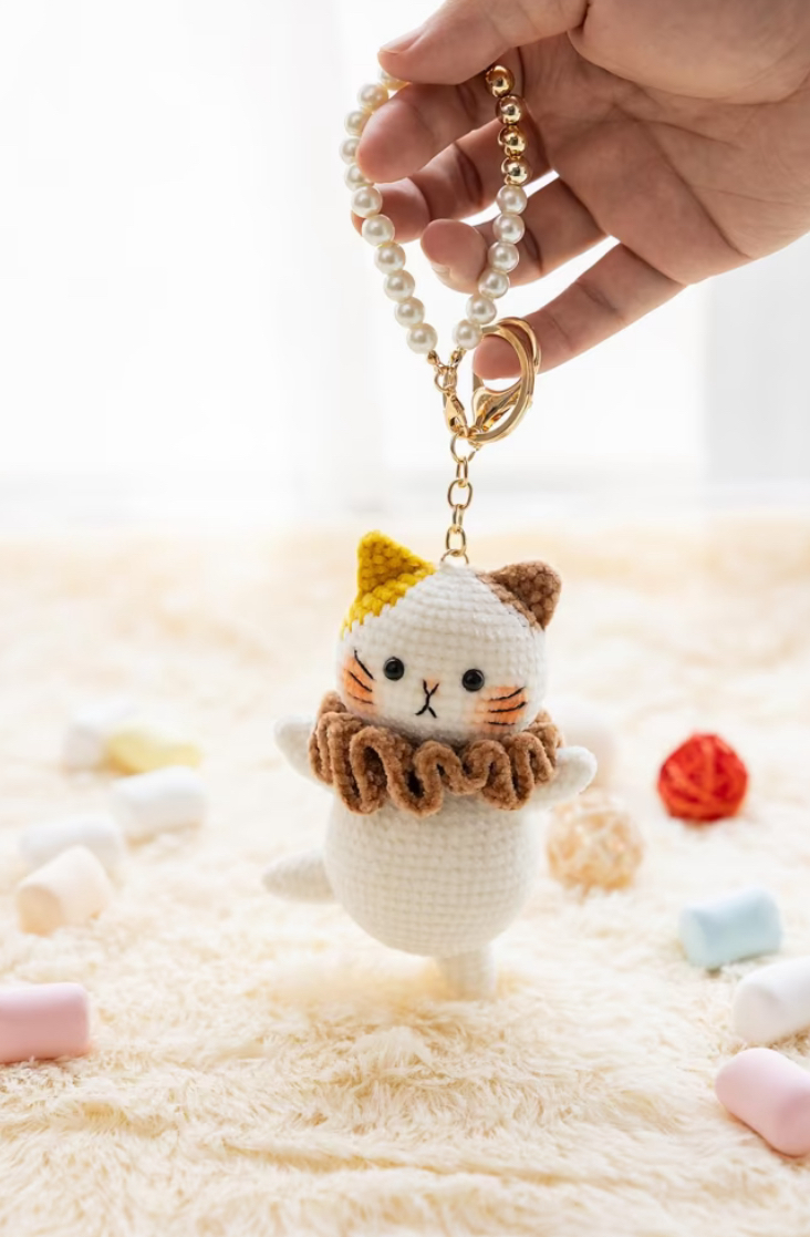 8in1 Ballet Zoo Keychains Crochet Pattern - Kaia Han Crochet Patterns's ...