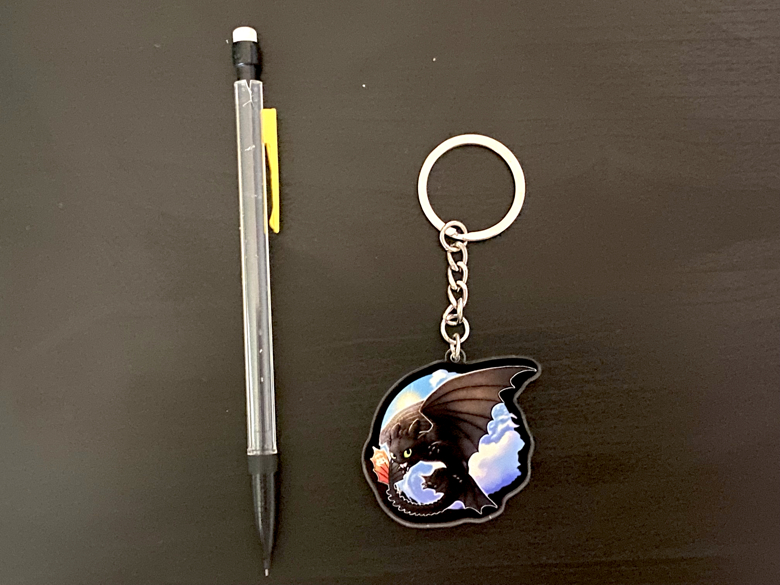 Toothless Keychain 