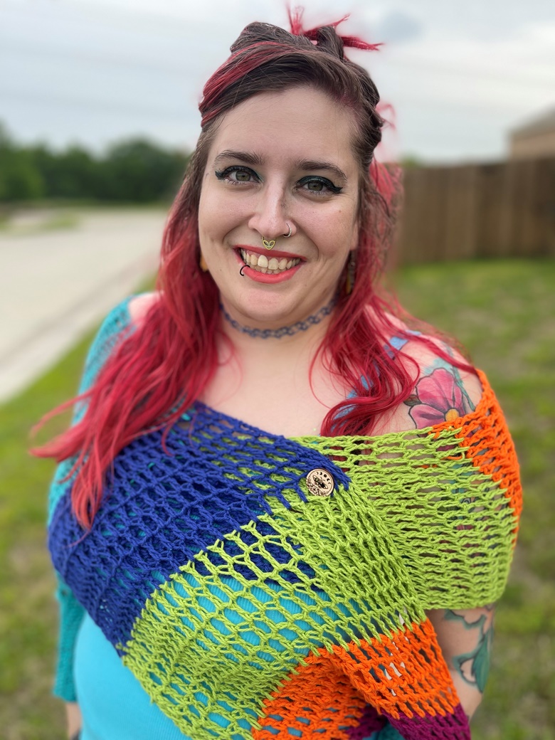 Rainbow Thneed PDF Crochet Pattern *customizable to your size