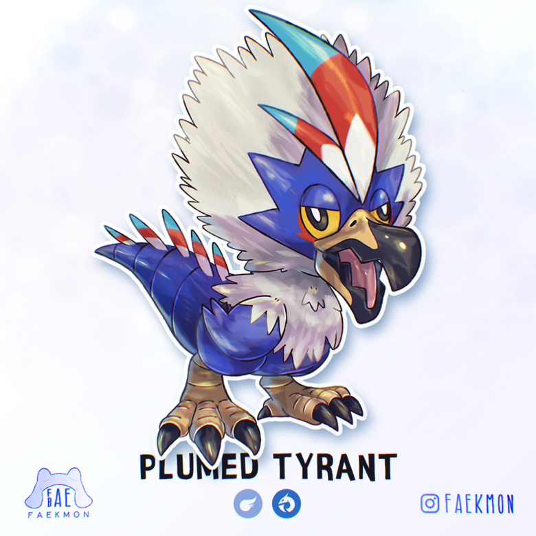 Fakemon Sale | Rufflet Paradox - Fae | Bae Fakemon's Ko-fi Shop - Ko-fi ...