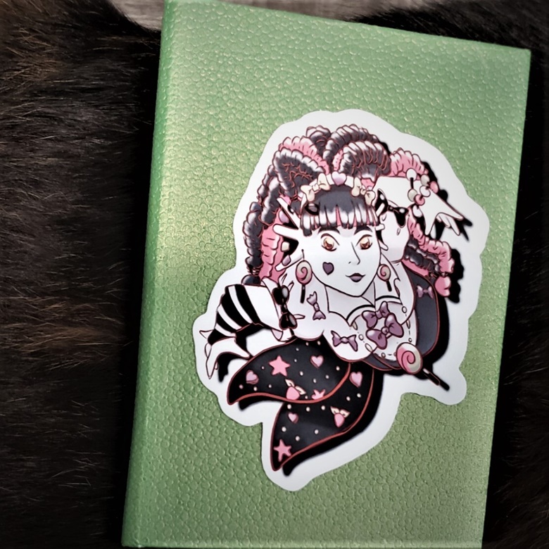 Goth Mermaid Sticker - Luulu Soul 's Ko-fi Shop - Ko-fi ️ Where ...