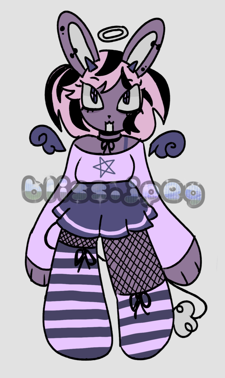 demonic angel bunny adopt ★ - bliss's Ko-fi Shop - Ko-fi ️ Where ...